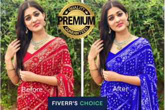 professional dress color change and mockup service, make your designs pop