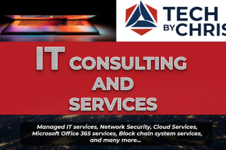 provide IT tech support for cloud, network security, etc