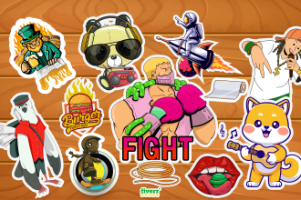 create awesome sticker packs custom design