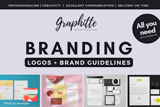 design your brand logo and brand identity
