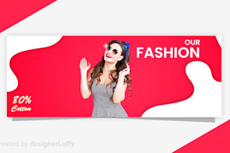 design social media banner, social media post, profile image