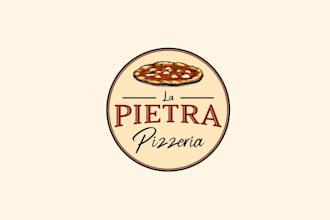 design wonderful modern nice pizzeria logo with free revisions