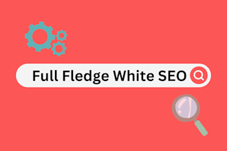 provide you full white hat SEO package, onsite optimization, off page, technical