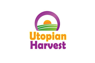 do popular amazing great utopian harvest logo fast delivery