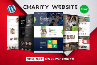 design a non profit website for non profit charity donation