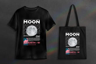do custom and trendy apparel clothing design merchandise