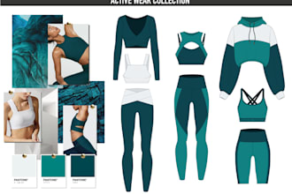 design your active wear collection