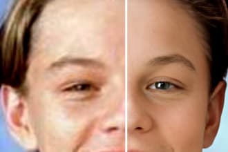 sharpen enhance, improve, and enlarge low resolution images