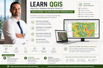 teach you qgis step by step for mapping and gis projects