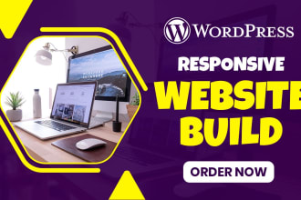 build wordpress website, revamp or redesign  wordpress website
