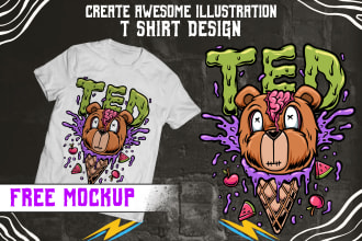 create awesome graphic design clothing