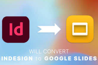 convert indesign to google slides