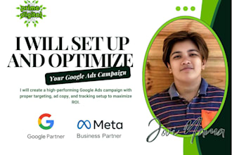 set up and optimize your google ads campaign
