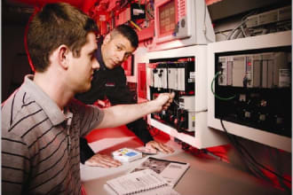 program with rslogix500 or rslogix5000 software for plc