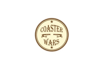 design high quality original coaster wars logo design service