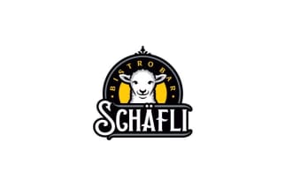 do excellent famous legend bistro bar logo unlimited revisions
