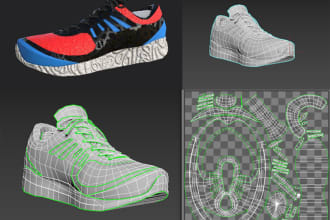 create professional uv mapping for any 3d model
