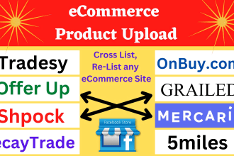 add product and upload product listing on offer up grailed facebook marketplace
