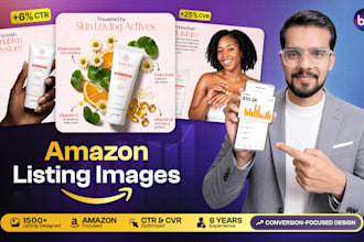 design high converting amazon listing images for fba