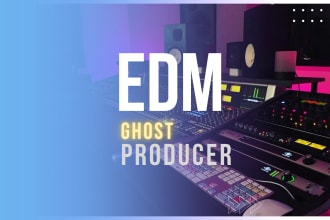 be your tech house and edm ghost producer