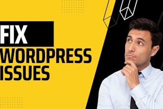 fix wordpress website and fix wordpress issues