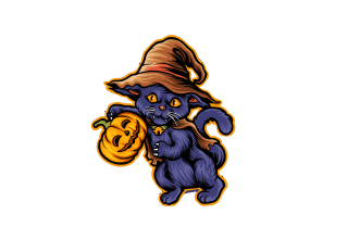 give awesome scary cat head face logo design and branding for you in 12 hours
