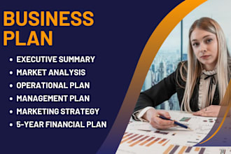 write an investor ready business plan and financial plan