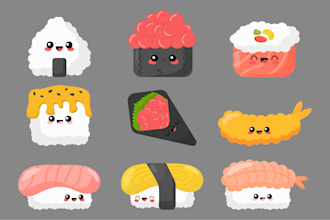 draw cute kawaii doodles illustrations