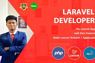 develop laravel website or fix php laravel web application