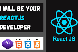 be your react js frontend developer