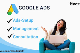 setup and manage google ads adwords PPC campaign