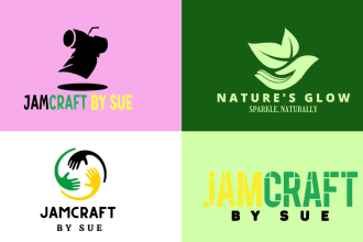 create an eye catching logo to make your brand memorable