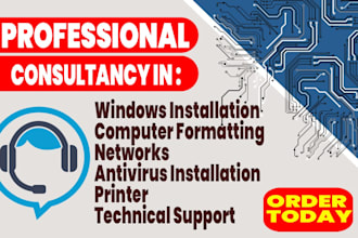 be your professional IT consultant