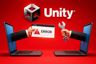 fix any bugs and optimize your unity 3d game