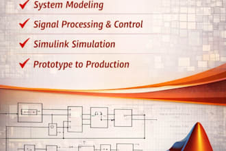 provide modeling, simulation, and algorithms using matlab and simulink