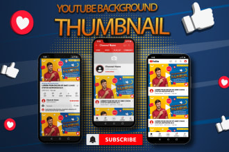 design amazing youtube thumbnail design in 12 hours