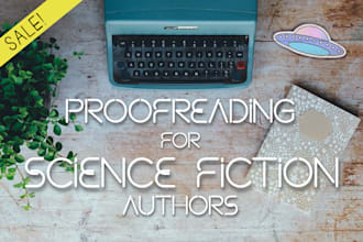 edit your science fiction novel