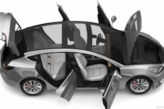 do low poly and high poly 3d car modeling,3d character modeling,character design