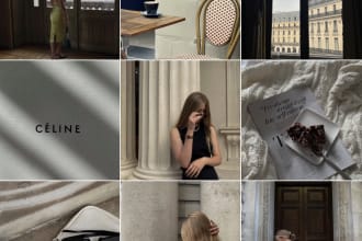 create instagram layout aesthetically pleasant