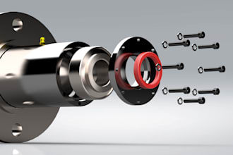 do 3d cad design and modeling from drawing or sketch