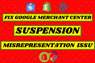fix google merchant center suspension