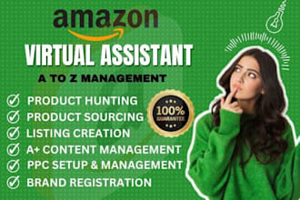 be your amazon fba virtual assistant for private label, amazon fba expert