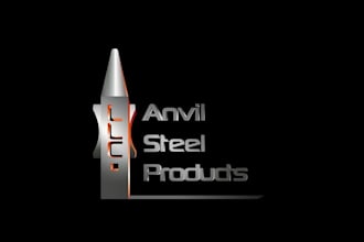 do progressive minimalist steel products logo for your products