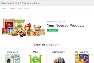 make professional responsive business website to showcase your products online