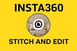 stitch and professionally edit your insta360 360 photos