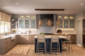 create photorealistic 3d kitchen design and interior renders