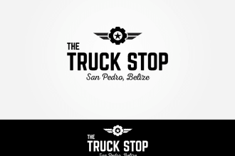 design a logistics transport and trucking logo
