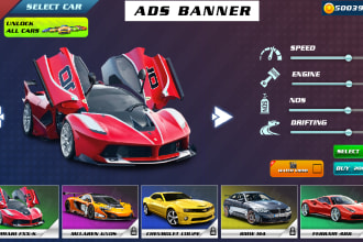 design professional game UI for your mobile and pc games