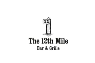 make wonderful better genuine super small town bar and grille logo