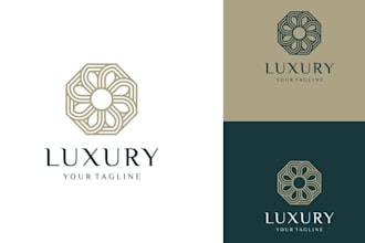 make high quality floral logo for you with new concept